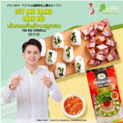 Duy Anh fine rice vermicelli 400g pack photo 6 | Eihatsu
