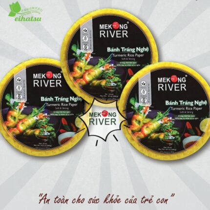 Mekong River clean turmeric rice paper 300g package profile photo | Eihatsu