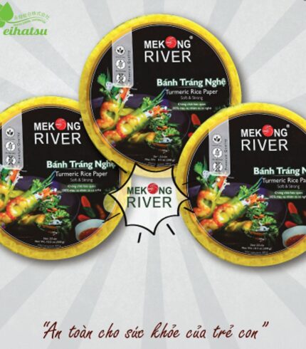 Bánh tráng sạch củ nghệ Mekong River Gói 300g ảnh đại diện | Eihatsu