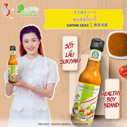 Sốt lẩu Sukiyaki Healthy Boy Brand 250ml thùng 12 chai ảnh đại diện | Eihatsu