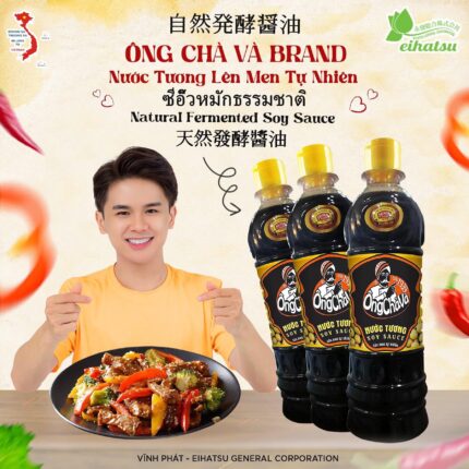 Ong Cha Va Soy Sauce 500ml box of 12 bottles (combo 4 boxes of 48 bottles) profile picture | Eihatsu