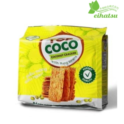 Bánh dừa nướng TopCoco Đậu xanh 150g | Eihatsu