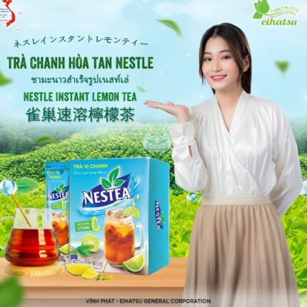Trà chanh hòa tan Nestea - Nestle 252g thùng 24 hộp | Eihatsu